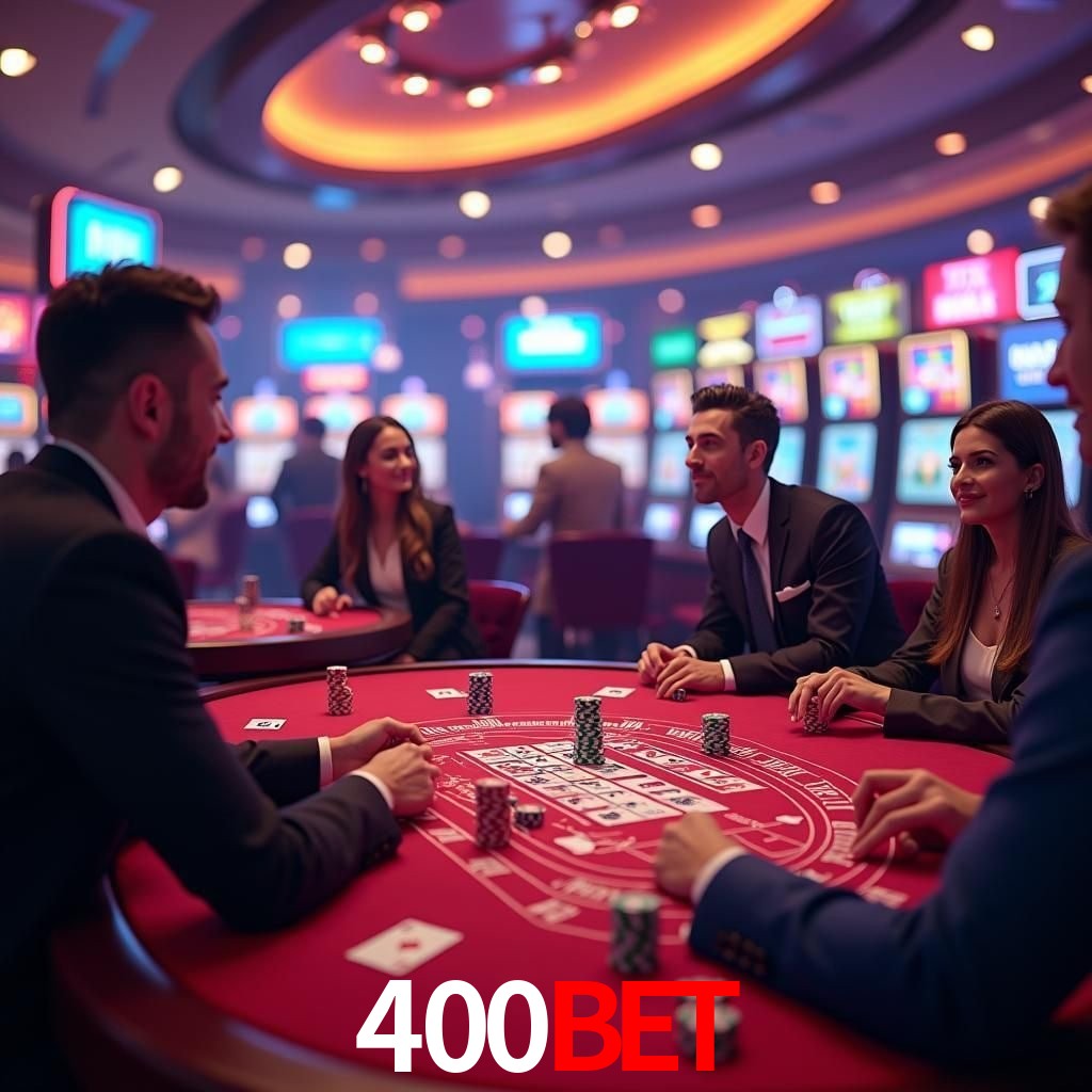Mesa de Blackjack 400bet
